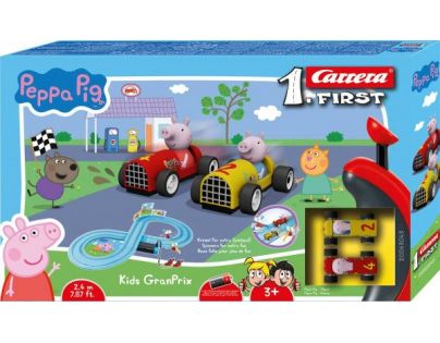 Carrera First Autodráha Prasátko Peppa 2,4 m