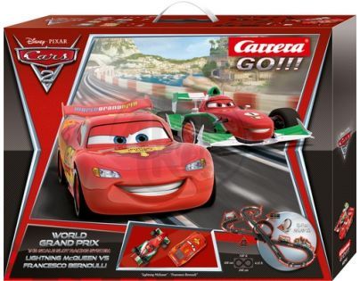 Autodráha Carrera GO GCG1104_62241 - Disney Cars 2 - World Grand Prix