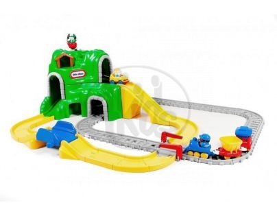 Autodráha se železnicí Little Tikes - Poškozený obal