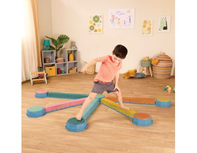 B.Toys Balanční stupínky Balance & Hop 6 ks