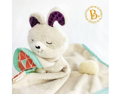B.Toys Muchláček králíček Fluffy Bunz