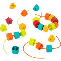 B.Toys Navlékací a stohovací tvary Count & Match 3