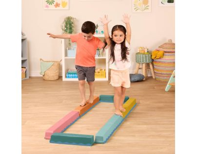 B-Toys Překážková dráha Balance & Hop 10 ks
