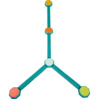 B-Toys Překážková dráha se stupínky Balance & Build 5