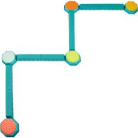 B-Toys Překážková dráha se stupínky Balance & Build 6