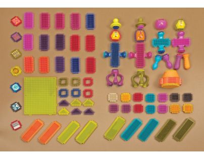 B.Toys Stavebnice Spinaroos 75ks - Poškozený obal