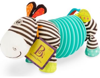 B.toys Tahací harmonika zebra Squeezy Zeeby