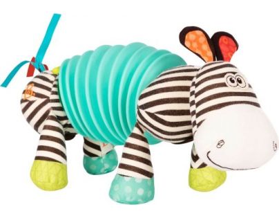 B.toys Tahací harmonika zebra Squeezy Zeeby