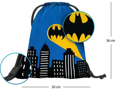 Baagl Předškolní sáček Batman modrý