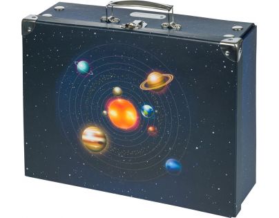 Baagl Skládací školní kufřík s kováním Planety