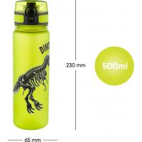 Baagl Tritanová láhev na pití Dinosaurus 500 ml 6
