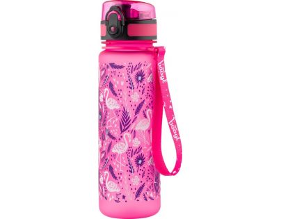 Baagl Tritanová láhev na pití Flamingo 500 ml