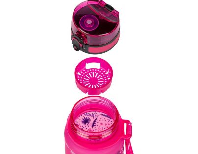 Baagl Tritanová láhev na pití Flamingo 500 ml