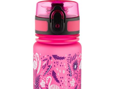 Baagl Tritanová láhev na pití Flamingo 500 ml