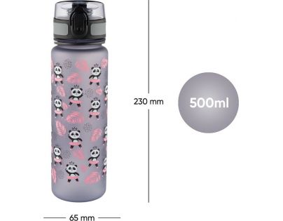 Baagl Tritanová láhev na pití Panda 500 ml