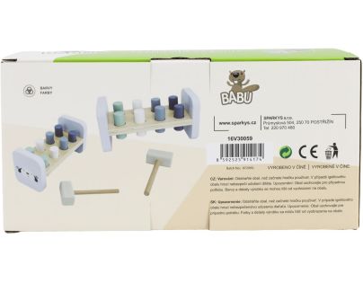 BABU - Dřevěná zatloukačka PES
