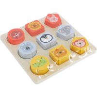 BABU - Dřevěné puzzle SAFARI pro nejmenší