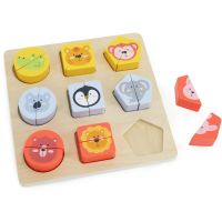 BABU - Dřevěné puzzle SAFARI pro nejmenší 2
