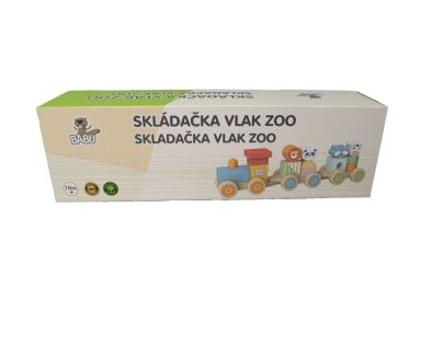 BABU - Dřevěný vláček SAFARI