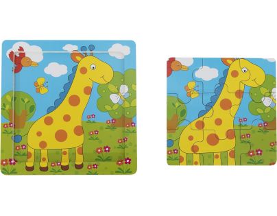 BABU - Edukativní puzzle- Žirafa