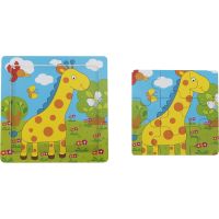 BABU - Edukativní puzzle- Žirafa 2
