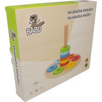 BABU - Hra věž s kroužky 2