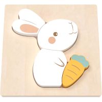 BABU - Ručně vyráběné puzzle - Králíček