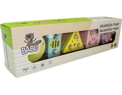BABU - Skládačka tvary