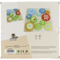 Babu Dřevěná hra s ozubenými kolečky 3