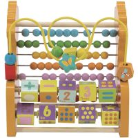 Babu Dřevěné počítadlo pro děti žirafa 2