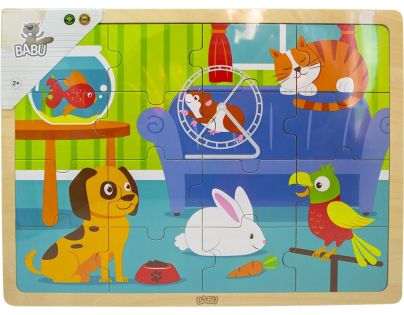 Babu Puzzle mazlíčci
