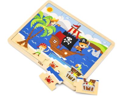 Babu Puzzle piráti