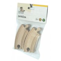 HM Studio Babu Train Kolej zatáčka 10 cm 4 ks 2