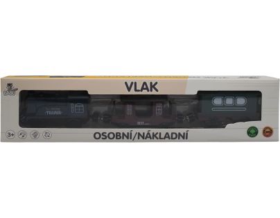 BABU vláčky - Parní osobní lokomotiva s vagóny na baterie