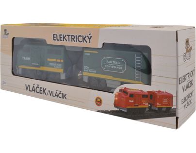 Babu vláčky Elektrický vláček zelený set 2 ks
