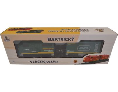 Babu vláčky Elektrický vláček zelený set 2 ks