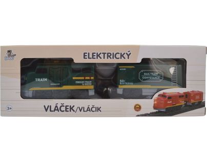 Babu vláčky Elektrický vláček zelený set 2 ks