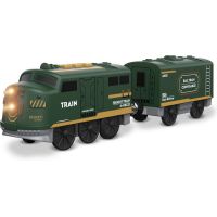 Babu vláčky Elektrický vláček zelený set 2 ks 2