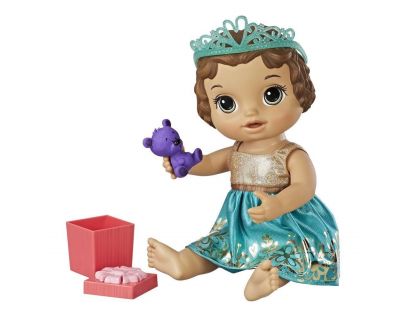 Baby Alive Narozeninová tmavovlasá panenka