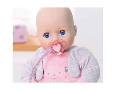 Baby Annabell Dudlík s klipem Růžový