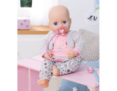 Baby Annabell Dudlík s klipem Růžový