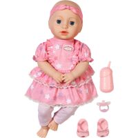 Baby Annabell Mia 43 cm v růžových šatech - Poškozený obal