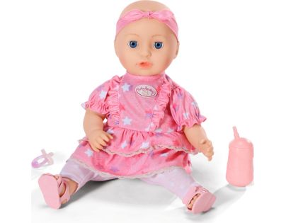 Baby Annabell Mia 43 cm v růžových šatech - Poškozený obal
