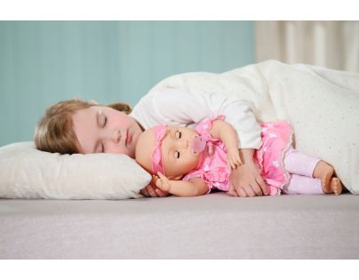 Baby Annabell Mia 43 cm v růžových šatech - Poškozený obal