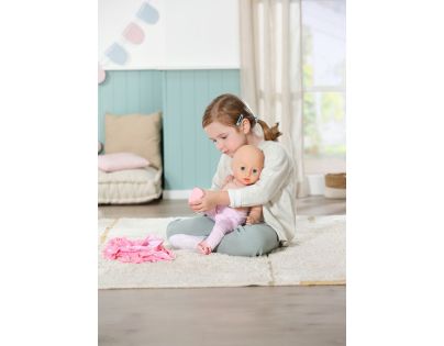 Baby Annabell Mia 43 cm v růžových šatech - Poškozený obal