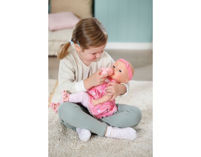 Baby Annabell Mia 43 cm v růžových šatech - Poškozený obal