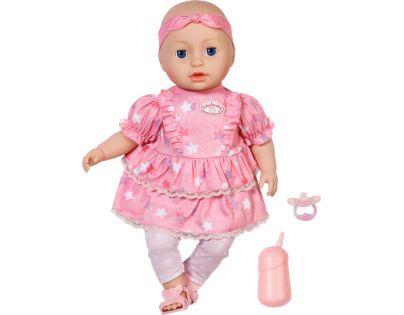 Baby Annabell Mia 43 cm v růžových šatech