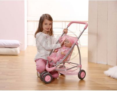 Baby Annabell 792872 - Baby Annabell® Moderní tříkolový kočárek
