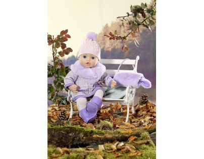 Baby Annabell Zimní souprava s kožíškem 43 cm