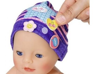 Zapf Creation Baby born Čepička s nalepovacími ozdobami